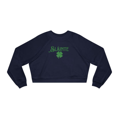 Sláinte Cropped Fleece Crewneck
