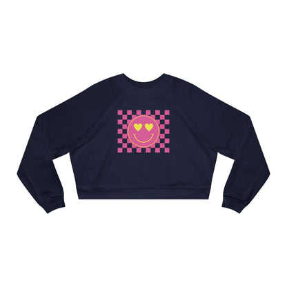 Heart Happy Cropped Fleece Crewneck