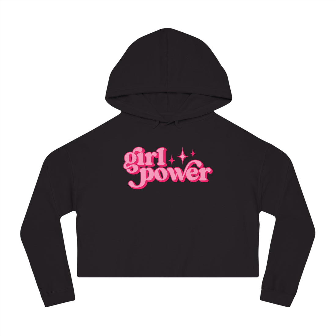 Girl Power Cropped Hoodie