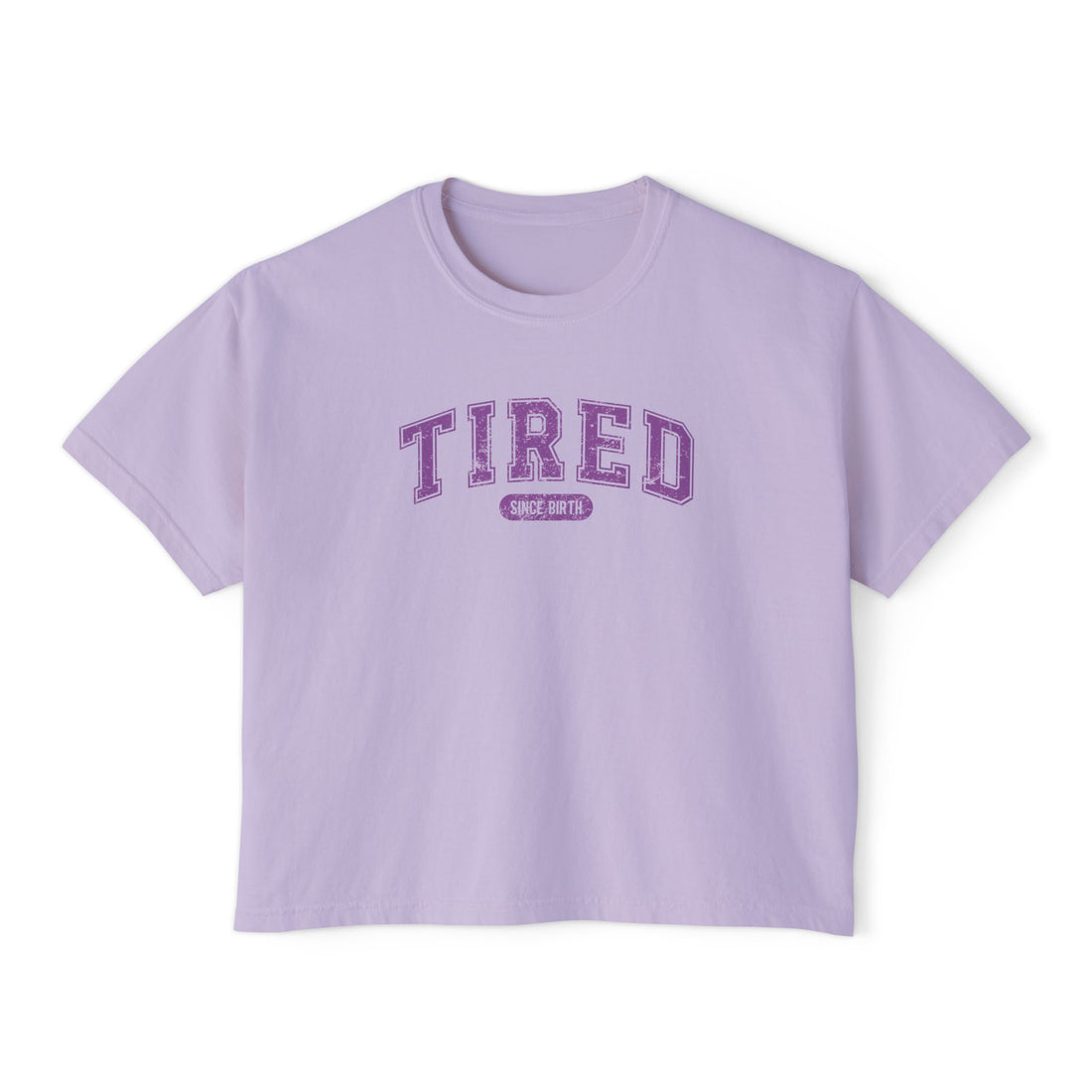 Tired Cropped Boxy Tee