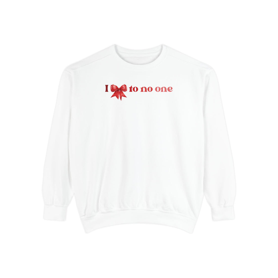 I Bow To No One Crewneck Sweatshirt