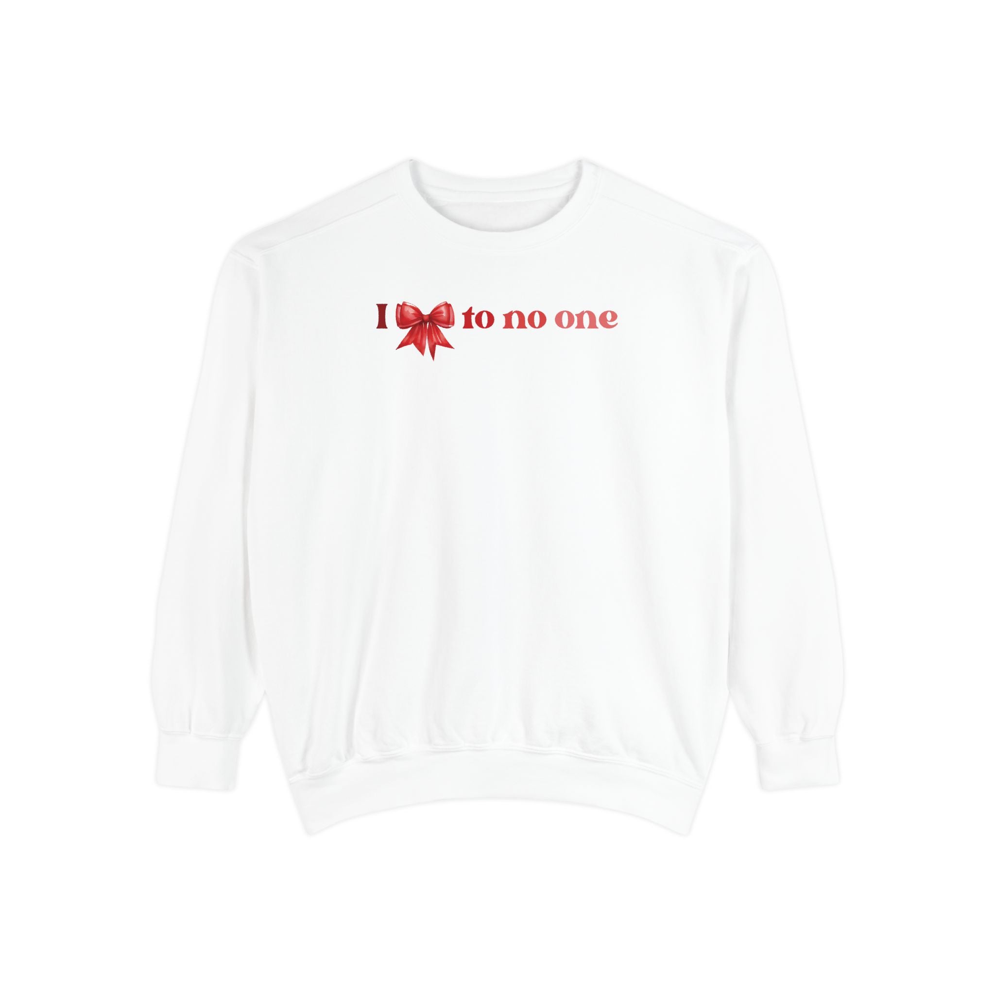 I Bow To No One Crewneck Sweatshirt