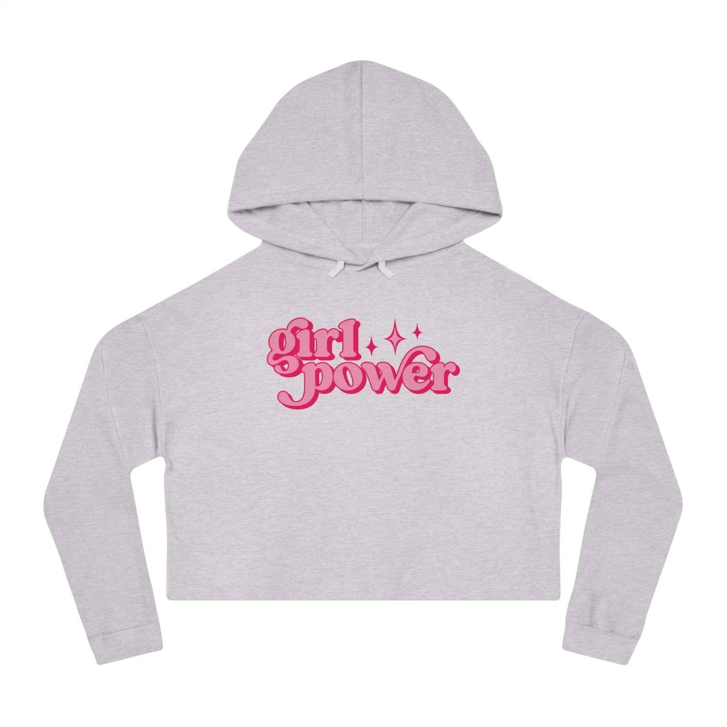 Girl Power Cropped Hoodie