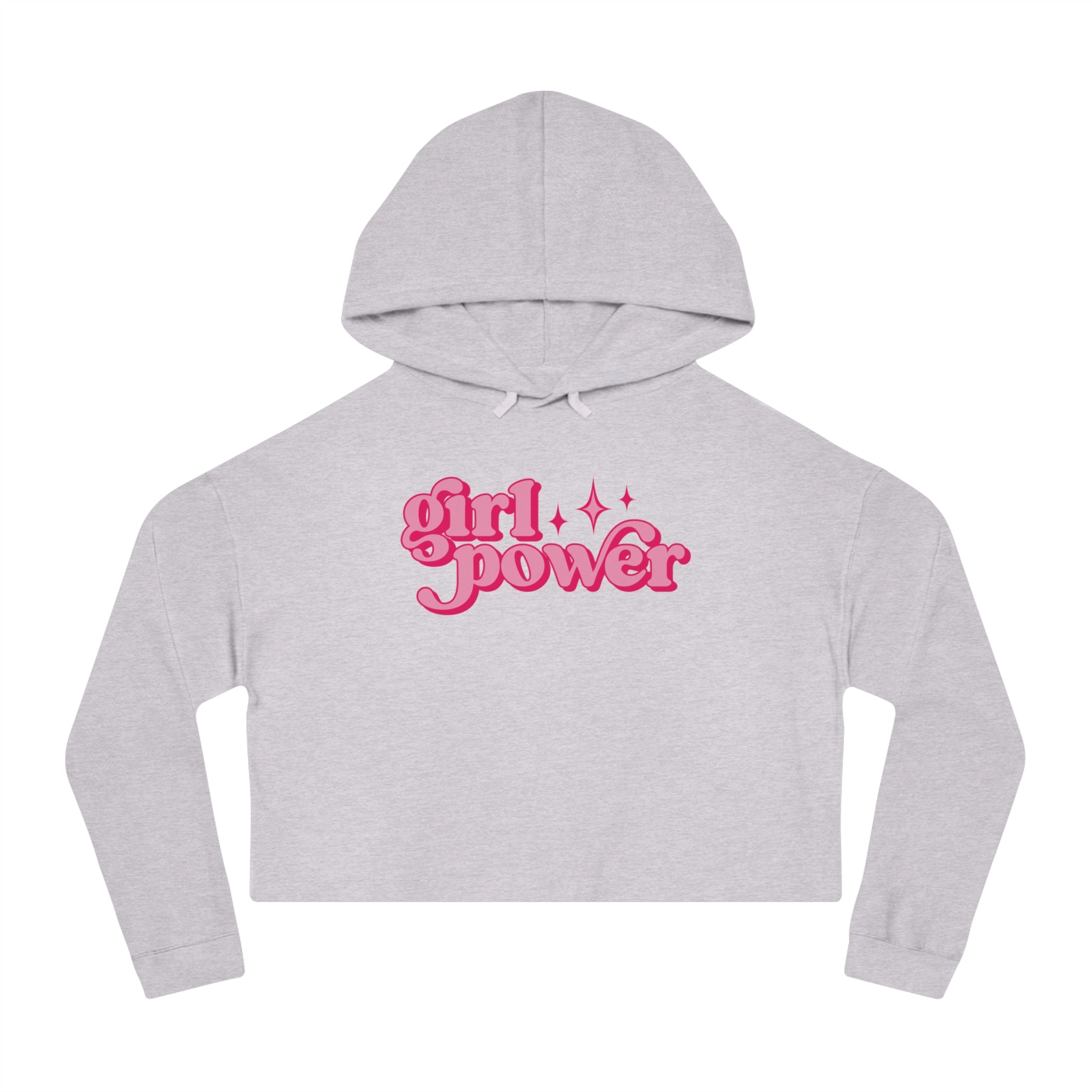 Girl Power Cropped Hoodie