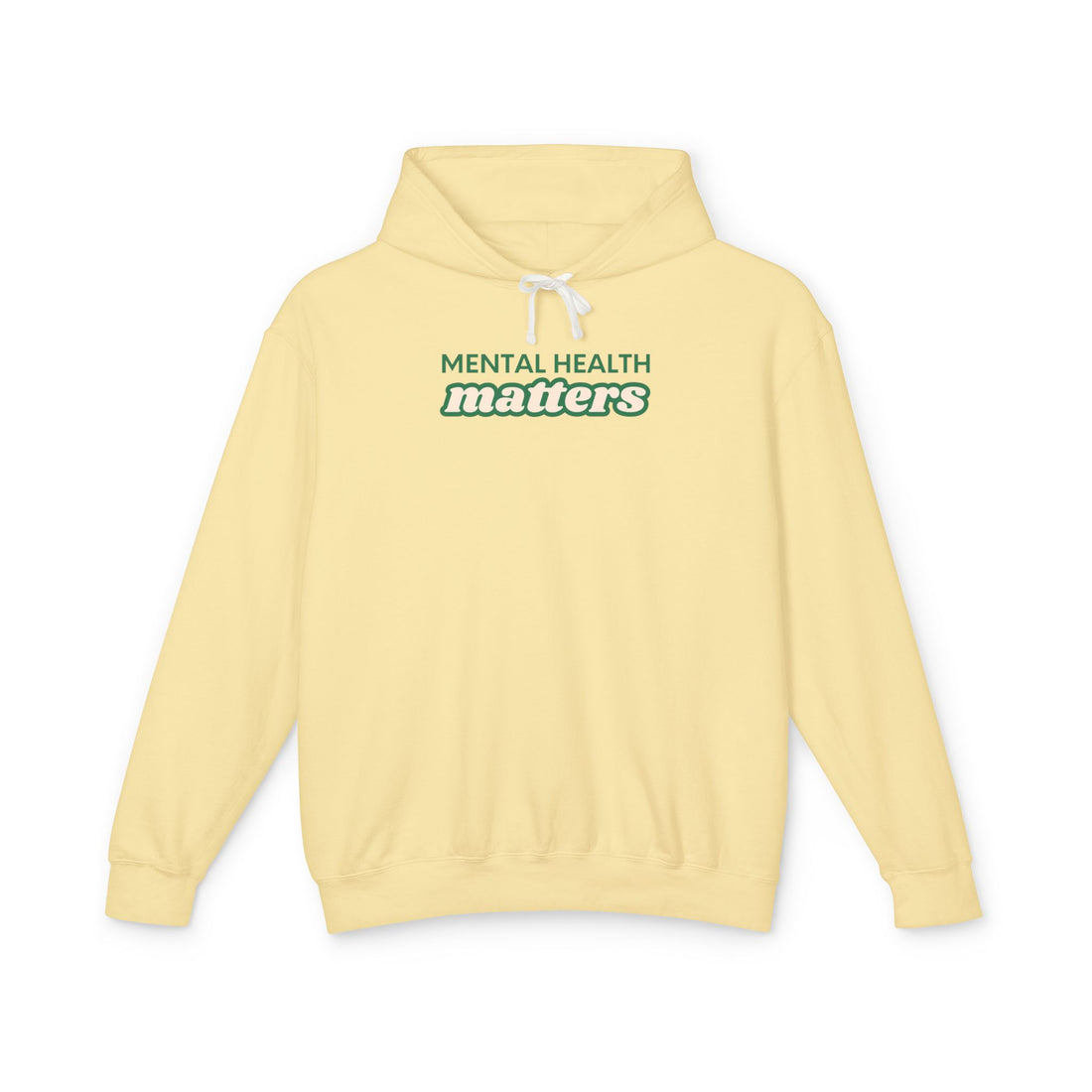 Mental Health Matters Lightweight Hoodie